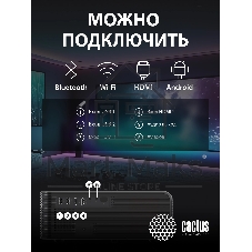Проектор Cactus CS-PRM.01B.Full HD-A LCD 19000Lm LS 700Lm ANSI (1920x1080) 2500:1 ресурс лампы:50000часов 2xUSB typeA 2xHDMI 1.8кг