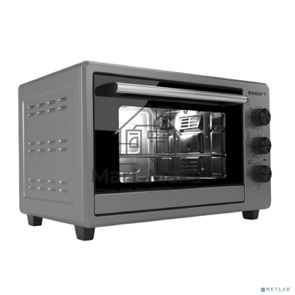 Мини-печь Kraft KF-MO 270 FGR серый