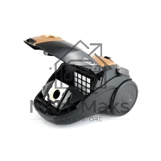 Пылесос Centek CT-2511 черный/желтый, 400/2000 Вт, уборка сухая, пылесборник мешок 2 л