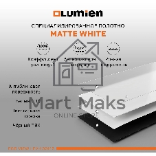 Экран на штативе Lumien Eco View 130x227см (раб.область124х221 см) (100
