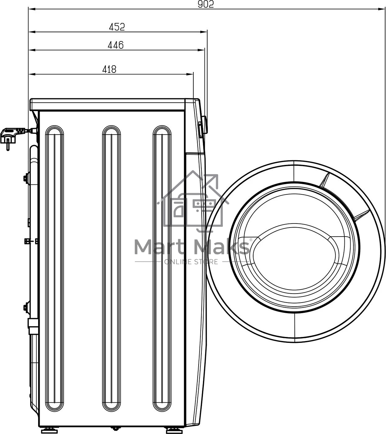 Стиральная машина ATLANT СМА 50У1018-Т-01