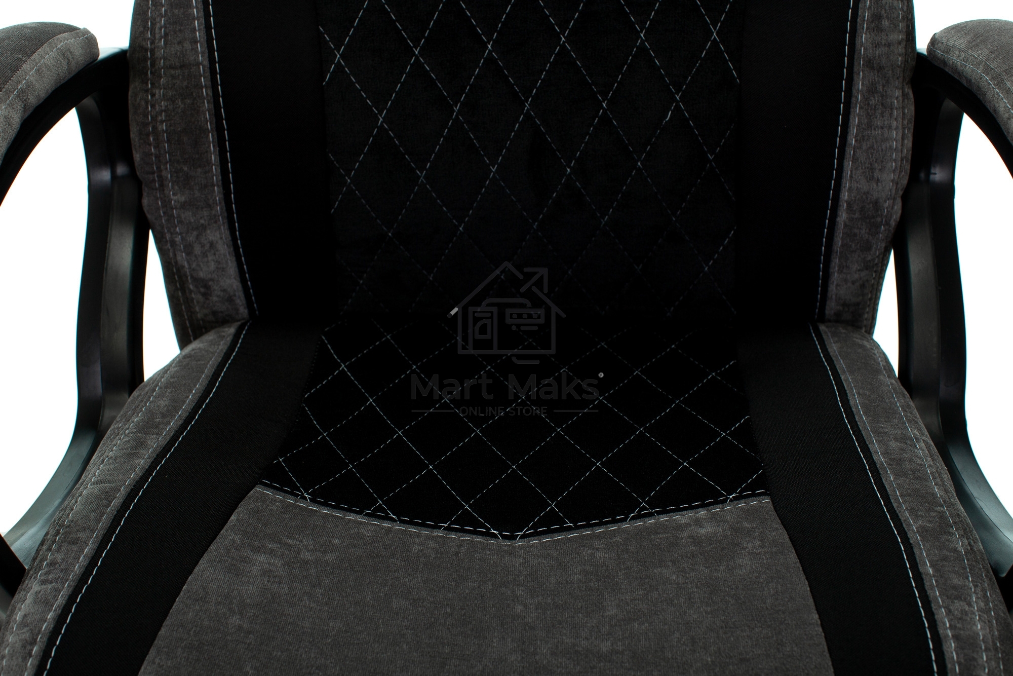 Кресло игровое Бюрократ VIKING 6 KNIGHT B FABRIC черный крестовина металл/пластик