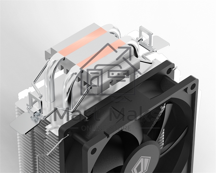 Кулер Cooler ID-Cooling SE-902-SD V3 черный 92мм алюминий+медь 2000rpm 23.1db 3-pin 95W 120мм