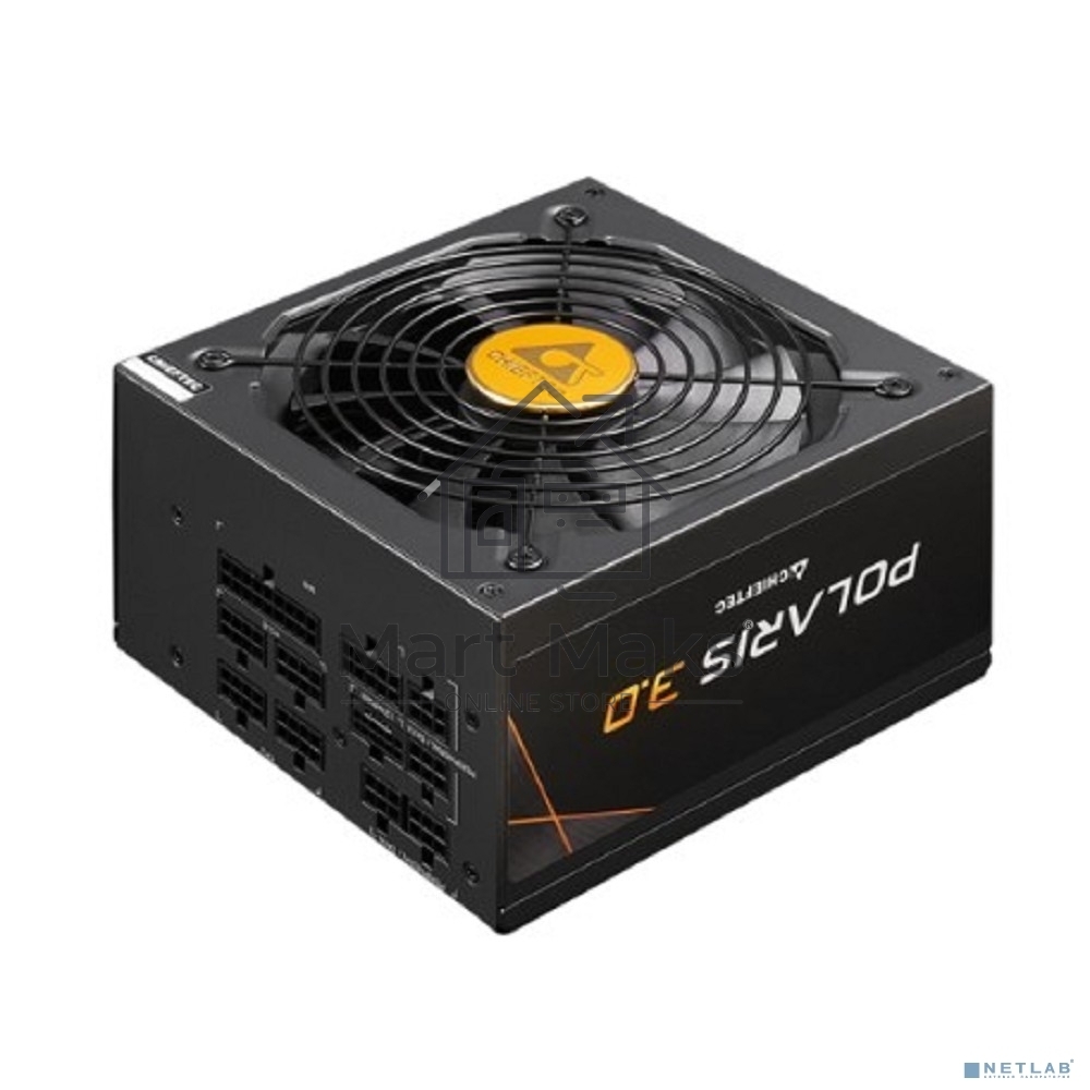 Блок питания Chieftec Polaris 3.0 PPS-1250FC-A3, 1250Вт, 80 PLUS Gold, 135мм, модульный, черный