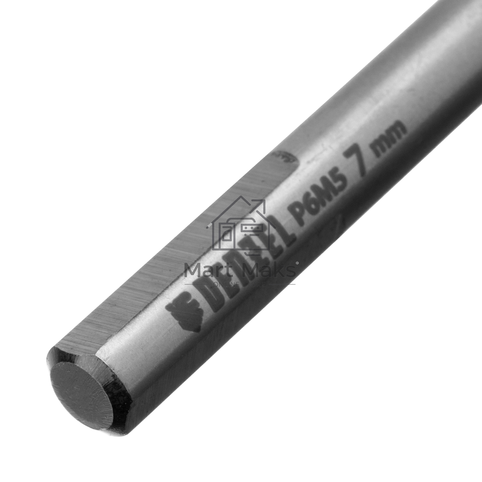 Сверло спиральное по металлу 7,0 x 109мм, Р6М5, Golden Tip, многогранная заточка Denzel