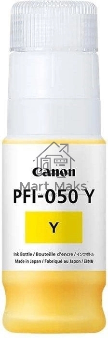 Картридж струйный Canon PFI-050Y 5701C001 желтый (70мл) для Canon imagePROGRAF TC-20M