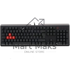 Клавиатура для ноутбука HP Omen 15-ek черная с красной подсветкой