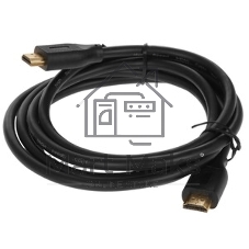 Кабель HDMI Cablexpert CC-HDMI8К-2M, 19M/19M, v2.1, 8К, медь, позол.разъемы, экран, 2м, черный, пакет