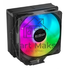 Кулер PCCooler Paladin EX400 ARGB черный 120мм алюминий+медь 1800rpm 28,6db 180W 157мм