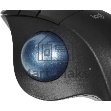 Трекбол Logitech M575S черный оптическая 2000dpi беспров. BT/Radio USB2.0 (910-007035)