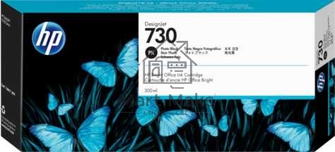 Картридж струйный HP 730 черный для DesignJet T1700 (44