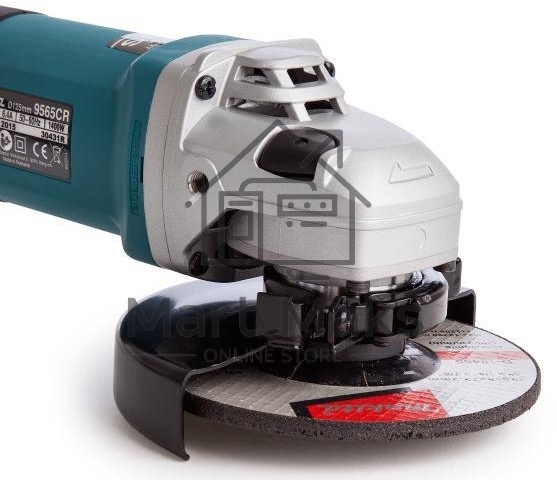 УШМ MAKITA 9565CR ф125мм, 1400Вт, 12000об\м, 3.5кг, кор, муфта SJS, плавный пуск, anti-restart