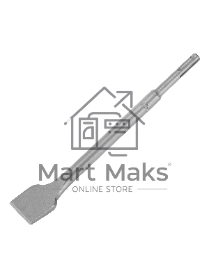 Зубило плоское Matrix, 14 х 40 х 250 мм, SDS PLUS, отогнутое для снятия плитки