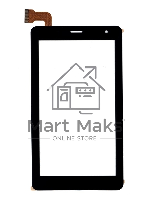 Сенсорное стекло (тачскрин) Prestigio Seed A7 PMT4337. черное