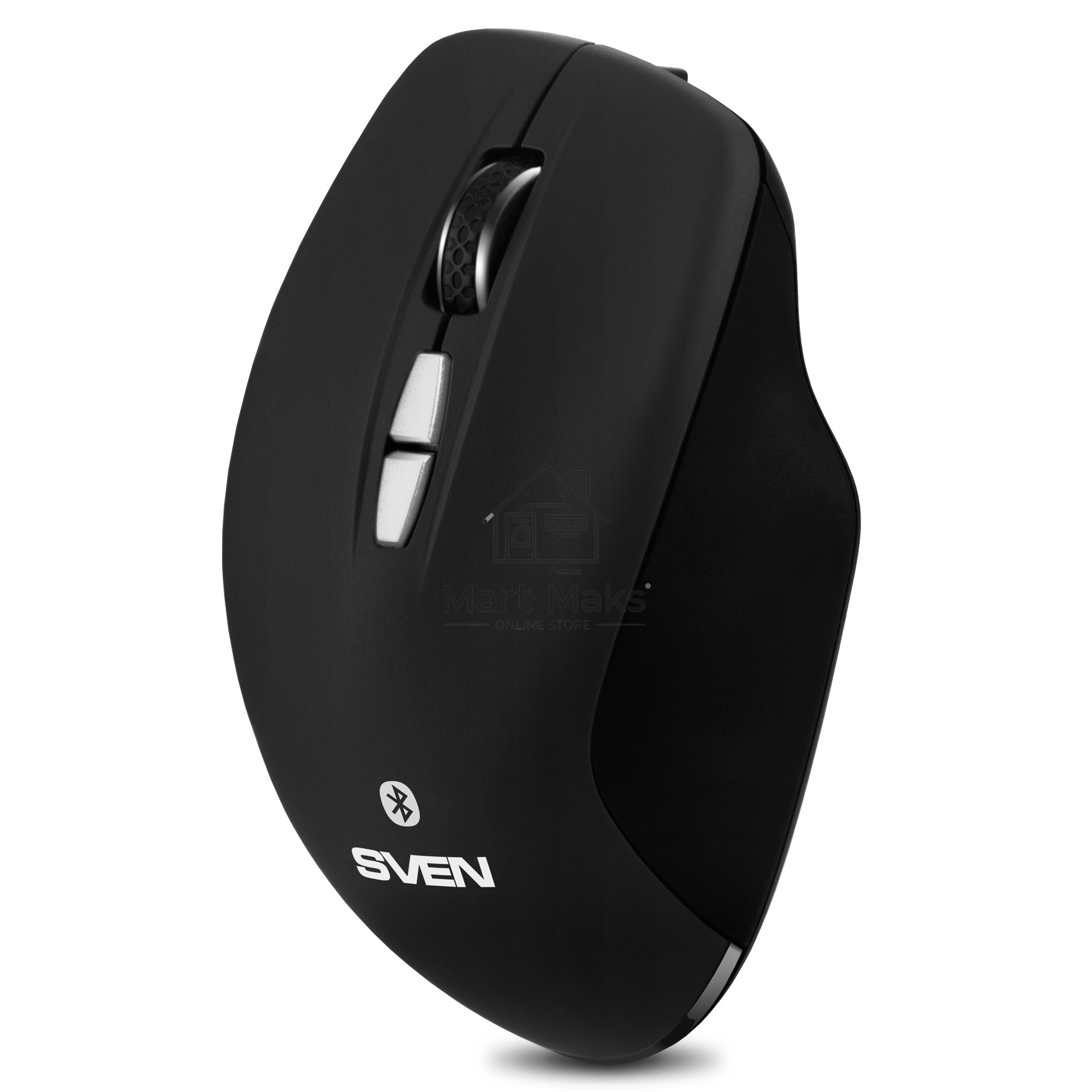 Мышь беспроводная SVEN RX-590SW черный, 1600 dpi, радиоканал, Bluetooth, USB, кнопки - 7