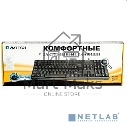Клавиатура A4Tech KR-750 черный USB