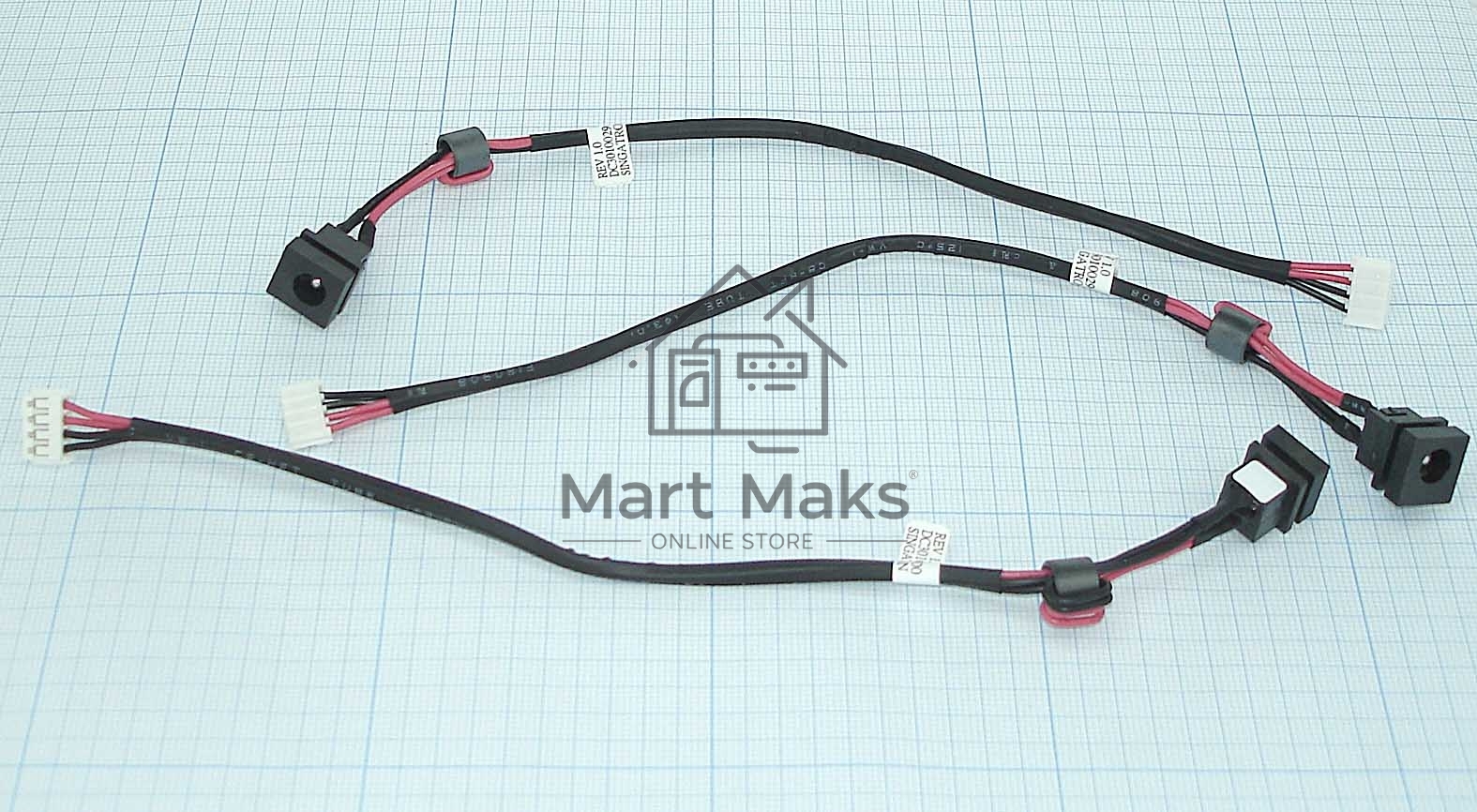 Разъем для ноутбука HY-LE003 Lenovo Y410 с кабелем 19см