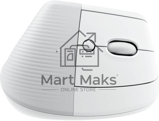 Мышь беспроводная Logitech Lift белый/серый, 4000 dpi, радиоканал, USB, кнопки - 6