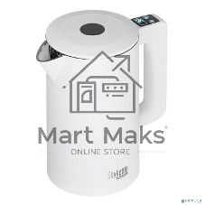 Чайник электрический Redmond SkyKettle KM231S 1.7 л, 2200 Вт, белый корпус: стекло