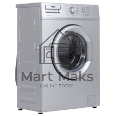 Стиральная машина Beko WRS 55P1 BSS серебристый, загрузка фронтальная 5 кг, 1000 об/мин., класс: А
