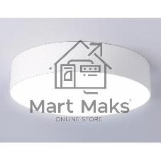 Потолочный светодиодный светильник Ambrella light FV5524 WH белый LED 35W 4200K D300*58 (Без ПДУ)