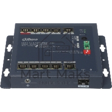 Коммутатор Dahua DH-CHS4110-8ET-90-F, 8×100 Мбит/с + 1×1 Гбит/с, управляемый