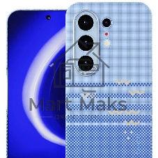 Чехол (клип-кейс) KRUTOFF для Tecno Camon 50 голубой (1071707)