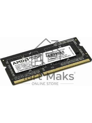Оперативная память AMD Radeon R5, DDR3L, 4GB (1x4GB), 1600MHz, CL11, SO-DIMM, OEM