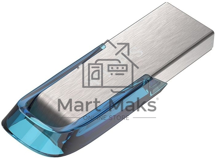Флешка USB R/W R/W 128GB SanDisk CZ73 Ultra Flair, USB 3.0, Tropical Blue