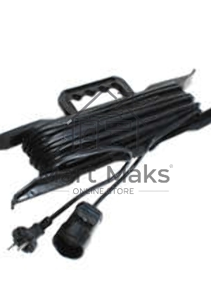 Удлинитель-шнур на рамке 1х20м без заземл. 10А IP20 2.2кВт Союз 481S-5202