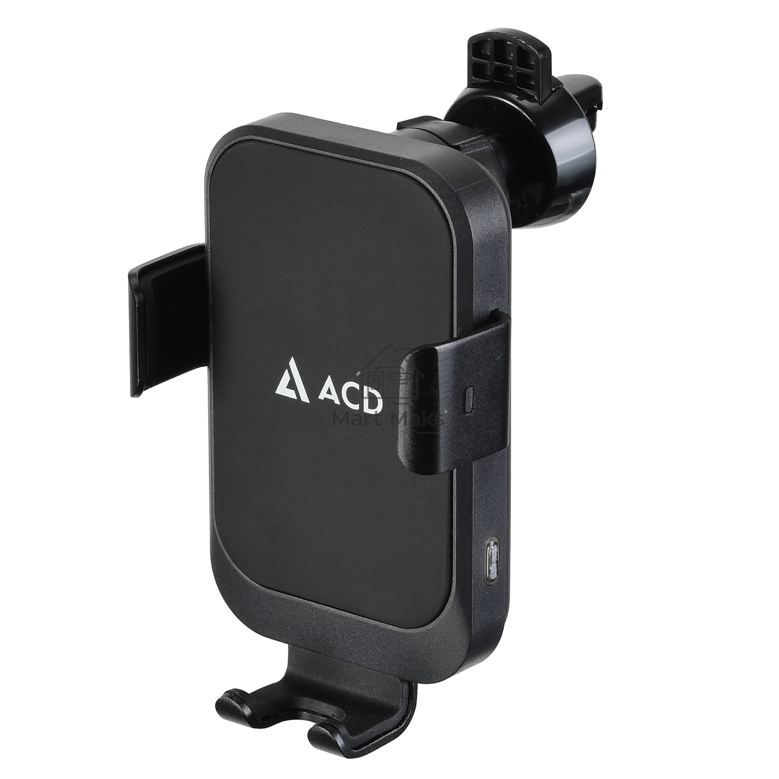 Автомобильная беспроводная зарядка-держатель с QC ACD ACD-W15QI-V1B 15Вт, 5В/2А~12В/1,5А RTL