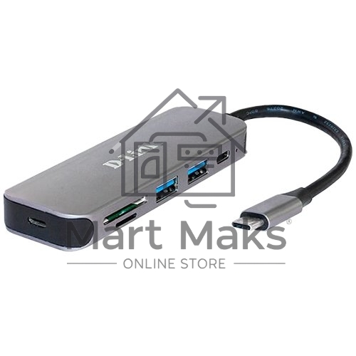 Разветвитель USB 2.0 D-Link DUB-2325 2порт. черный (DUB-2325/A1A)