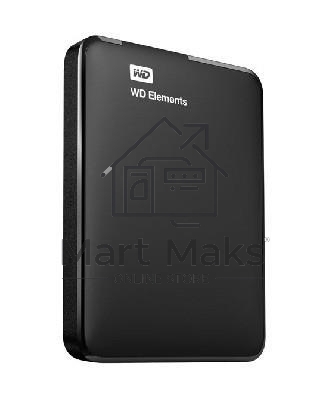 Внешний жесткий диск HDD WD 1Tb Original USB 3.0 WDBUZG0010BBK-WESN Elements Portable 2.5