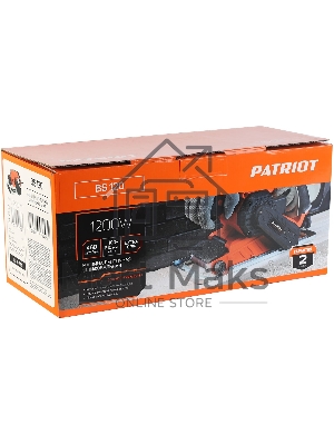 Ленточная шлифовальная шашина (ЛШМ) PATRIOT BS 120, мощность 1200 Вт, лента 100х610 мм