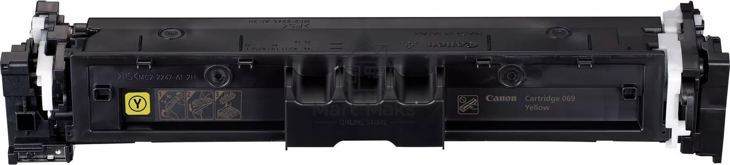 Картридж лазерный Canon 069Y (5091C002) желтый (2000 стр.) для Canon MF752Cdw/754Cdw, LBP673Cdw