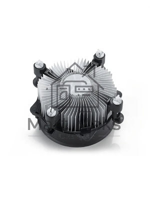 Кулер для процессора DEEPCOOL ALTA 9 PWM 1700 черный, 92 мм, алюминий, 2200 об/мин, 31.8 дБ, 4 pin, 65 Вт, 69 мм