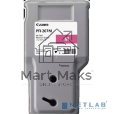 Картридж струйный Canon PFI-207 M пурпурный для для iPF680/685/780/785 300мл (8791B001)