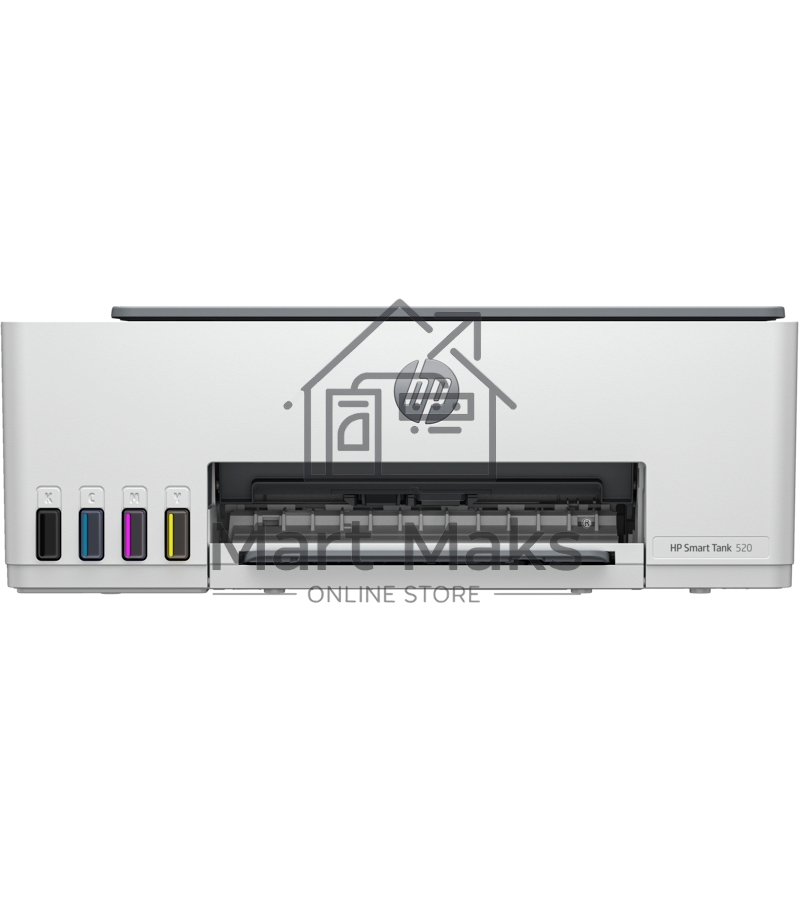 МФУ струйный HP Smart Tank 520 (1F3W2A), A4, цветной, печ. до 12 стр/мин. (ч/б) до 5 стр/мин. (цвет), 1200 x 1200 dpi, USB