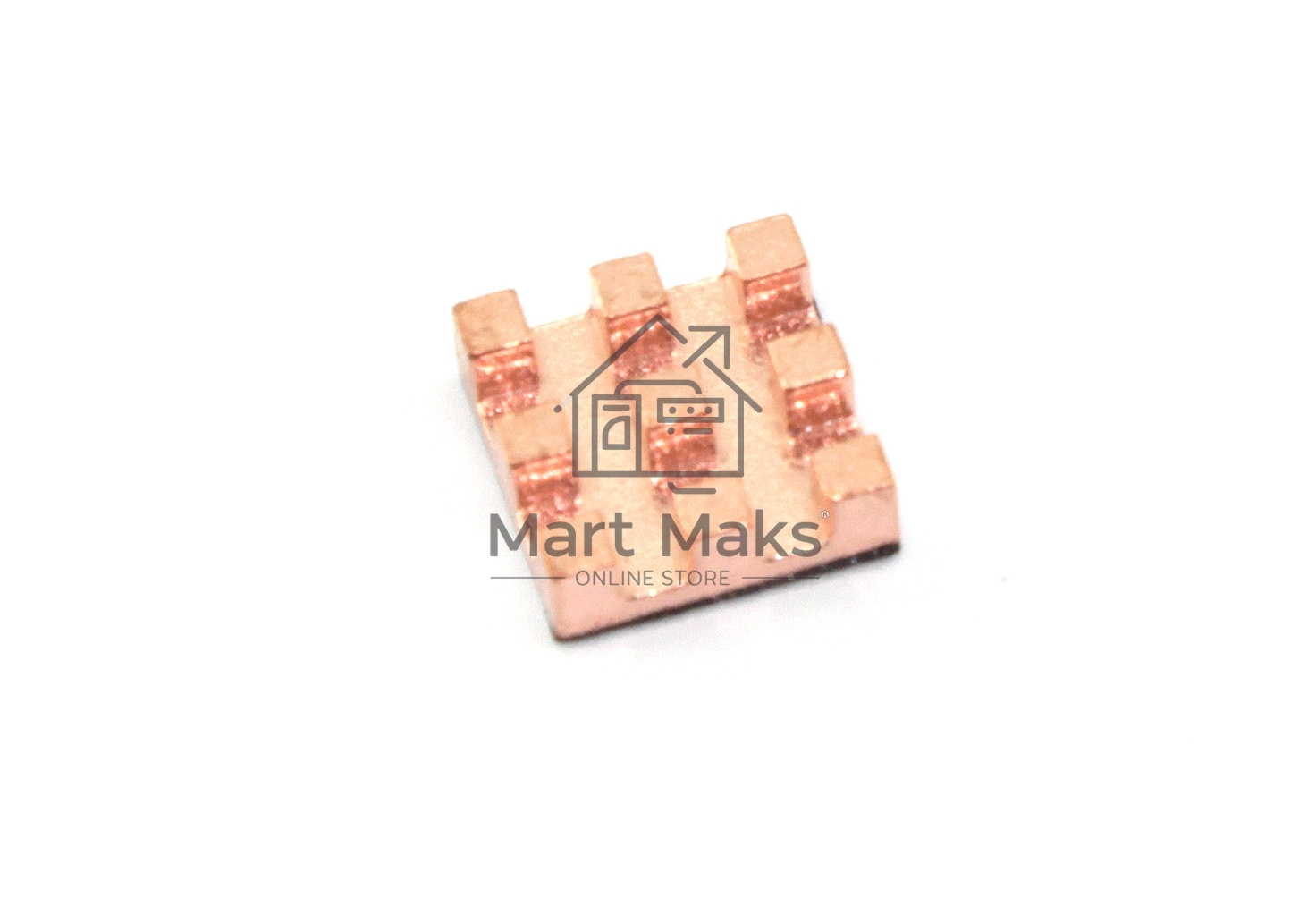 Медный радиатор 3M 9448A 10х10х3 мм с термоскотчем