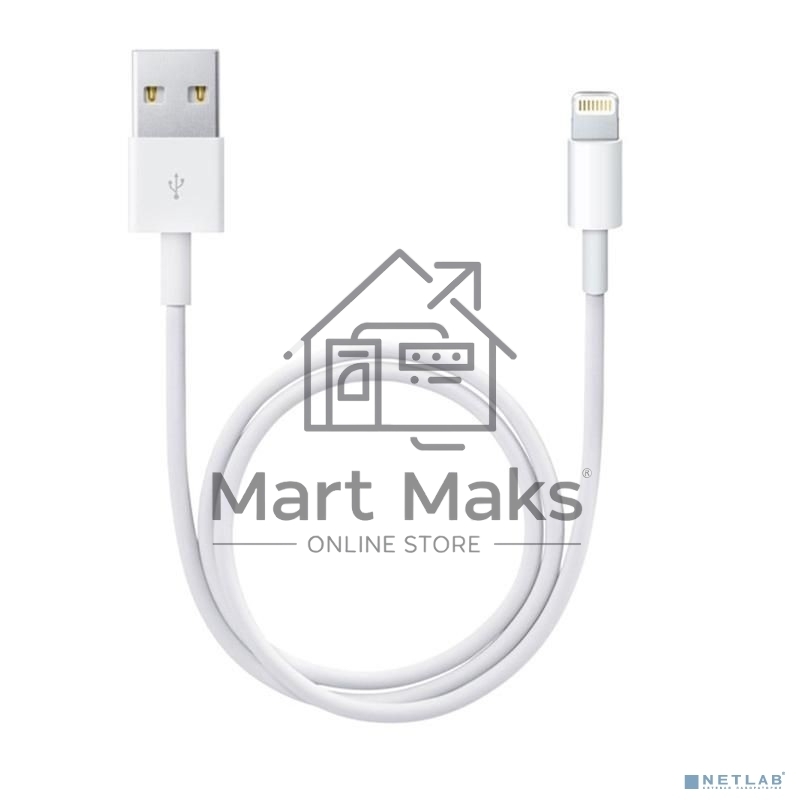 Кабель Rexant (18-0001) USB кабель для iPhone 5/6/7 моделей original copy 1:1 белый 