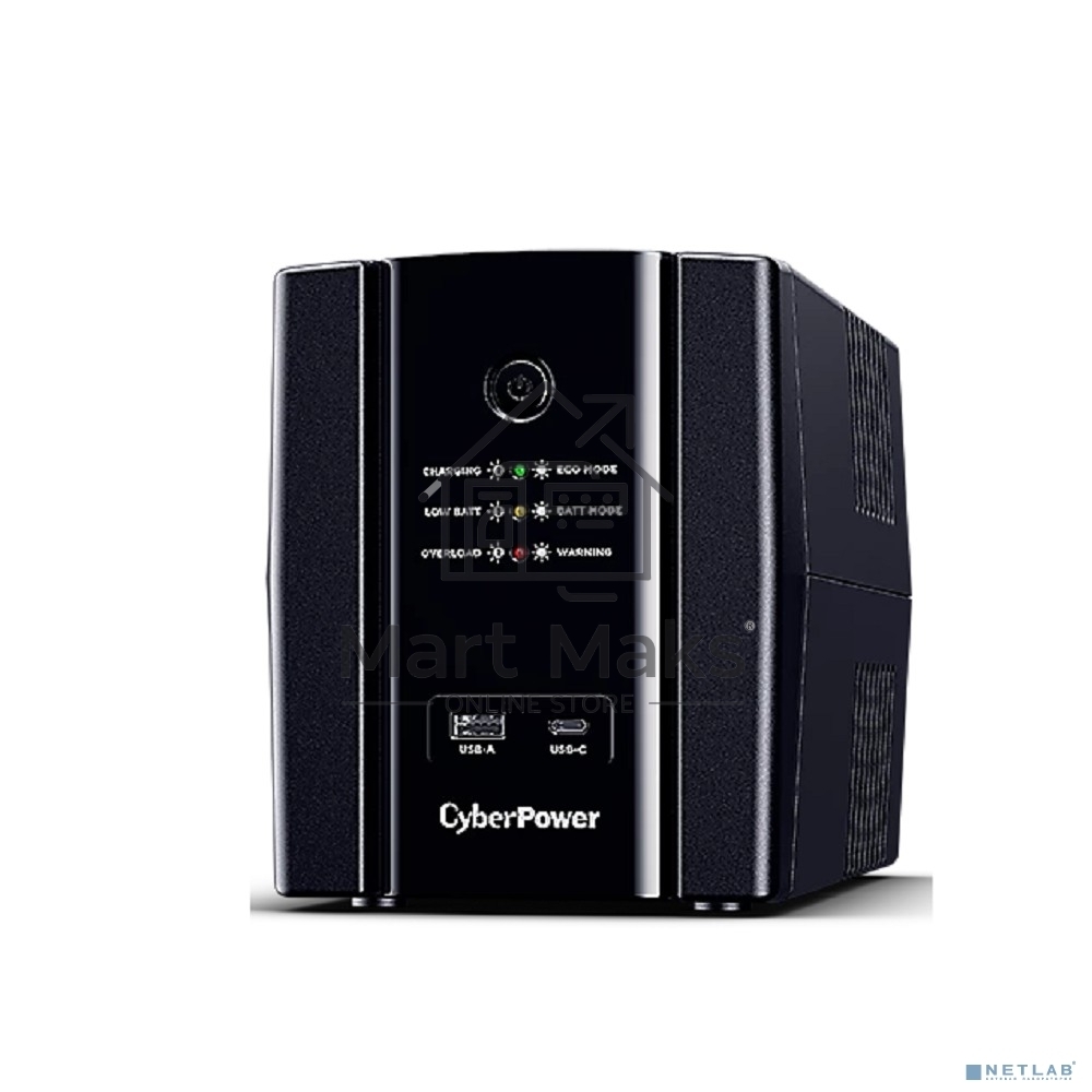 Источник бесперебойного питания CyberPower UT1500EG Line-Interactive 1500VA/900W USB/RJ11/45/USB charger A/C