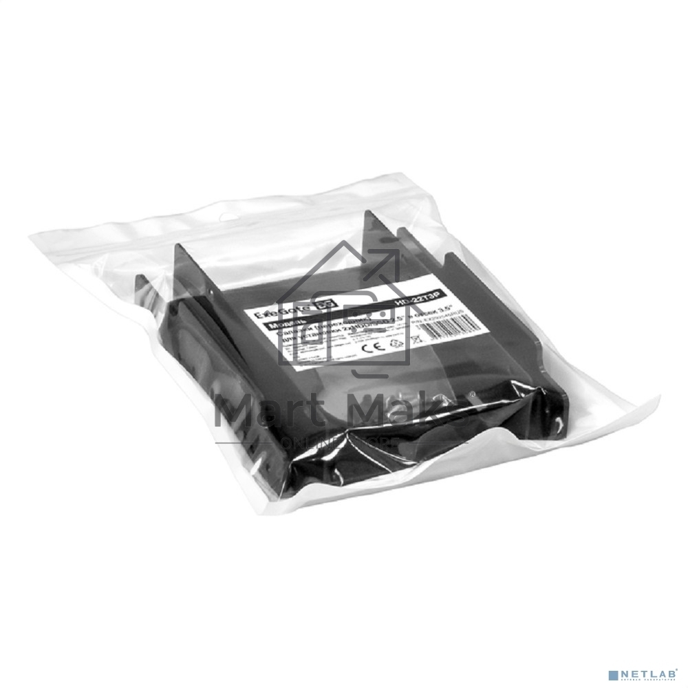 Салазки (переходник) ExeGate EX292545RUS HD-22T3P пластиковые для установки 2xHDD/SSD 2.5