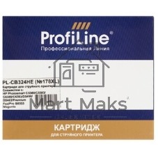 Картридж струйный ProfiLine PL-CB324HE №178XL для принтеров HP Photosmart C5380/C5383/C6380/C6383/D5460/D5463/Premium Fax/Pro B8553 Magenta водн