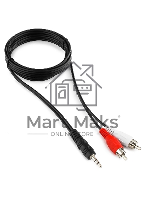 Кабель аудио Gembird Jack3.5 / 2xRCA, 1.5м
