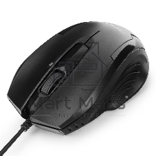 Мышь проводная Гарнизон GM-110 черный, 800 dpi, USB, кнопки - 3