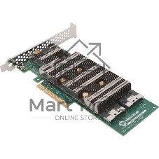 Контроллер Adaptec Microchip SmartRAID 3258-16i/e 24G SAS adapter, 16 Gbps NVMe Gen 4, 24 Gbps SAS-4, and 6 Gbps SATA full tri-mode SAS/SATA/ NVMe adapters, 8-lane (x8) PCIe Gen 4 host interface