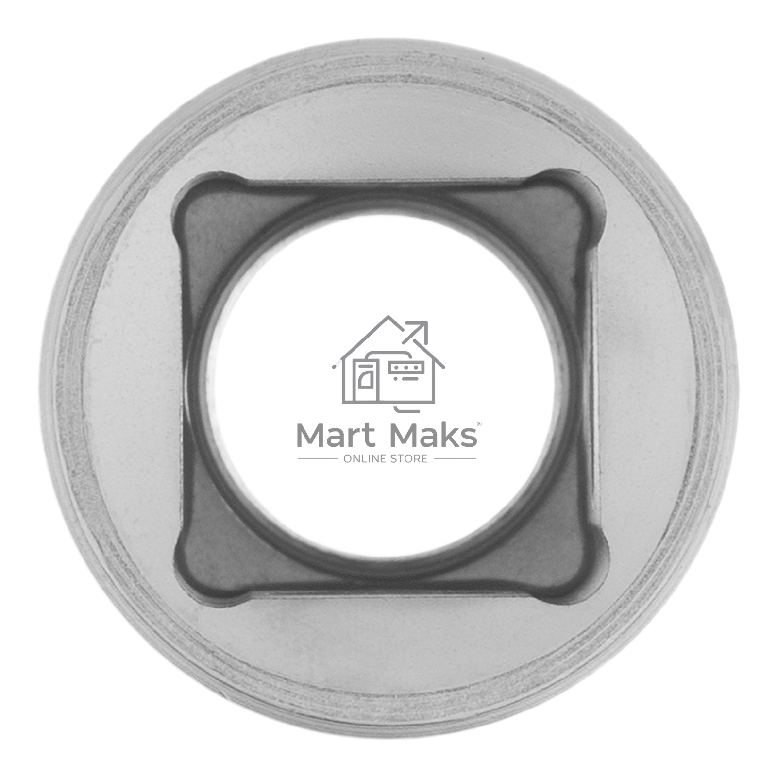 Головка торцевая Matrix, 13 мм, 6-гранная, CrV, под квадрат 1/2