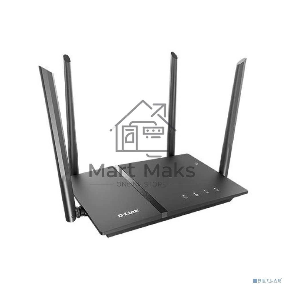 Роутер D-Link DIR-1260/RU/R1A, Wireless AC1200 2x2 MU-MIMO Dual-band Gigabit Router with 1 10/100/1000Base-T WAN port, 4 10/100/1000Base-T LAN ports and 1 USB port.802.11b/g/n/ac compatible, up to 300 Mbps