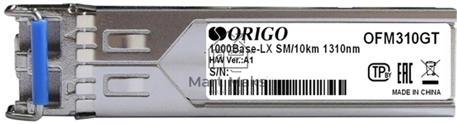 Трансивер Origo OFM310GT, оптич. SM 1Гбит/с Tx:1310нм до 10км