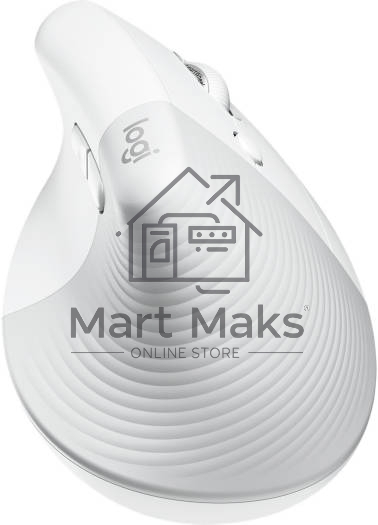 Мышь беспроводная Logitech Lift белый/серый, 4000 dpi, радиоканал, USB, кнопки - 6